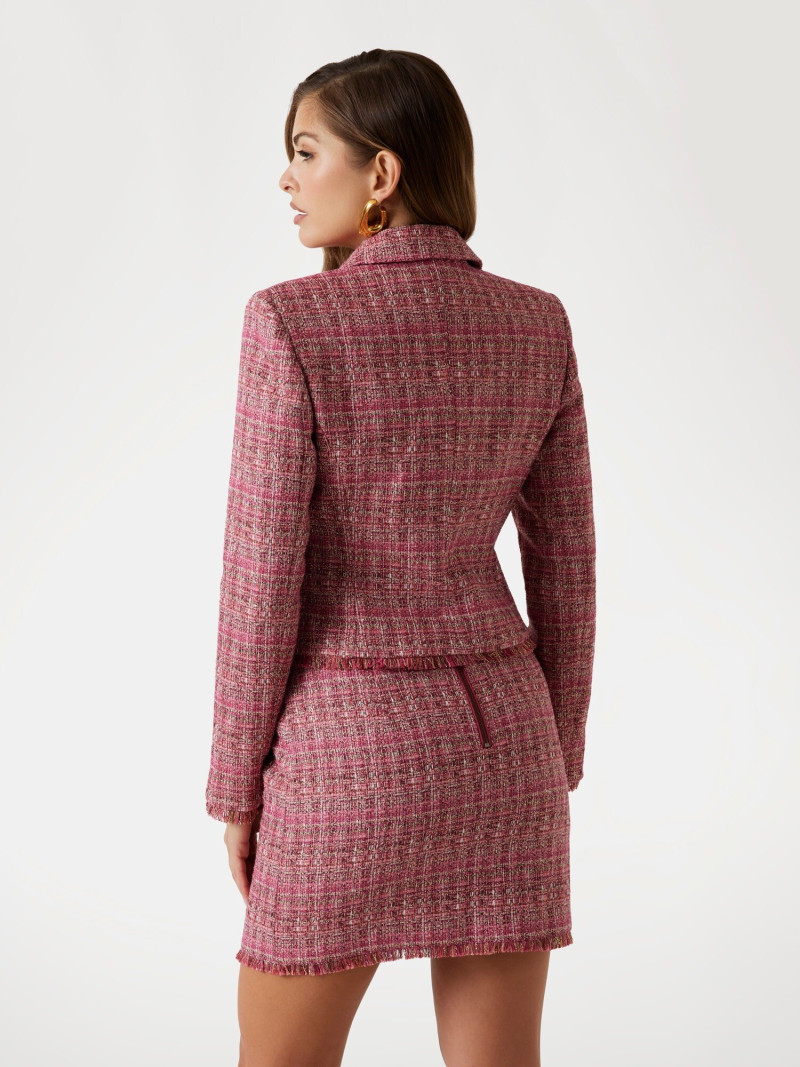 Seyla Brigitte Zanon featured in  the Guess catalogue for Pre-Fall 2025