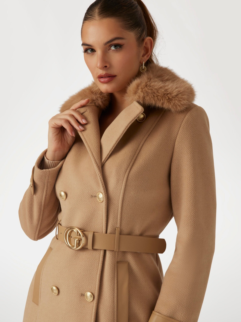 Seyla Brigitte Zanon featured in  the Guess catalogue for Pre-Fall 2025