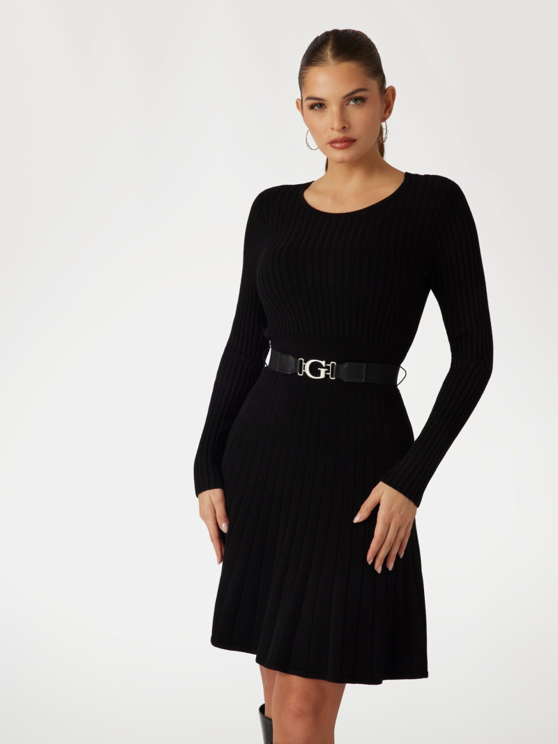 Seyla Brigitte Zanon featured in  the Guess catalogue for Pre-Fall 2025