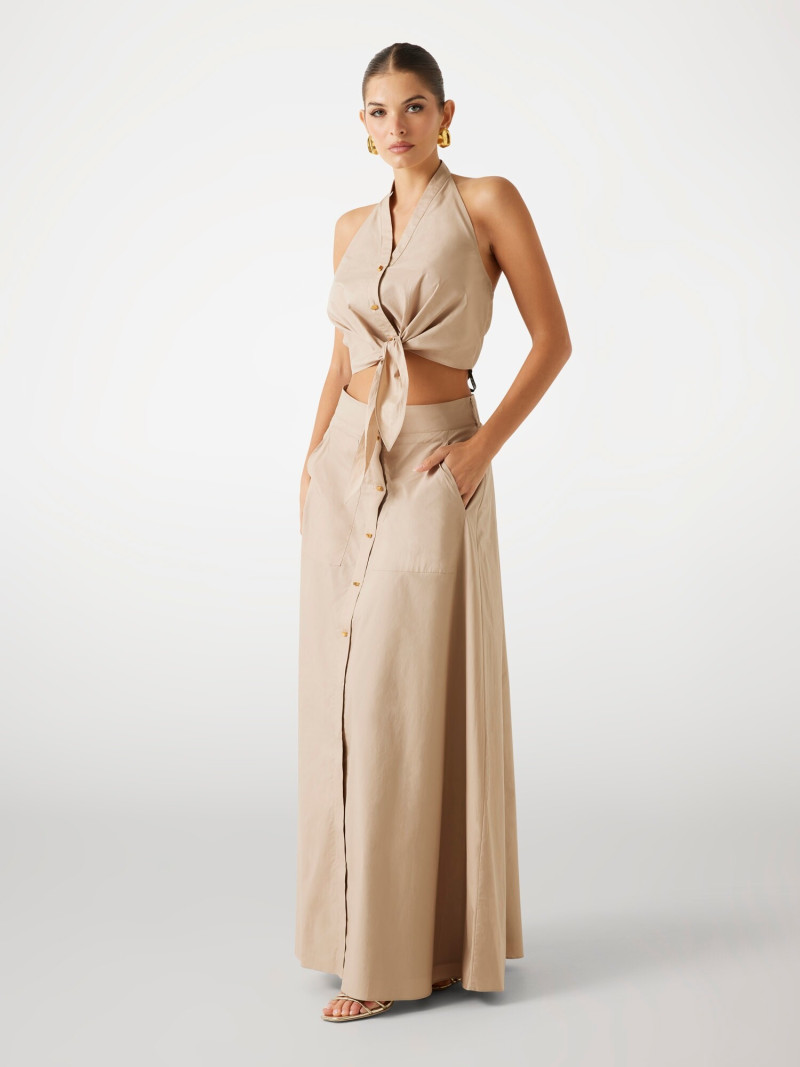 Seyla Brigitte Zanon featured in  the Guess catalogue for Pre-Fall 2025