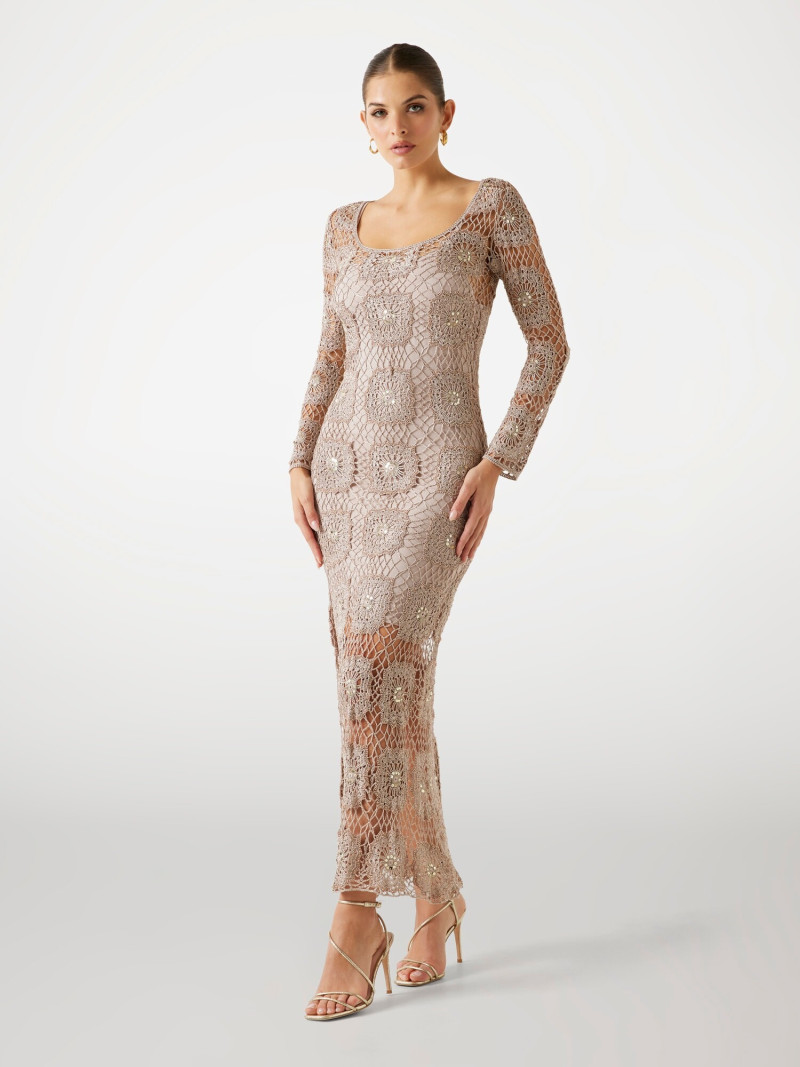 Seyla Brigitte Zanon featured in  the Guess catalogue for Pre-Fall 2025