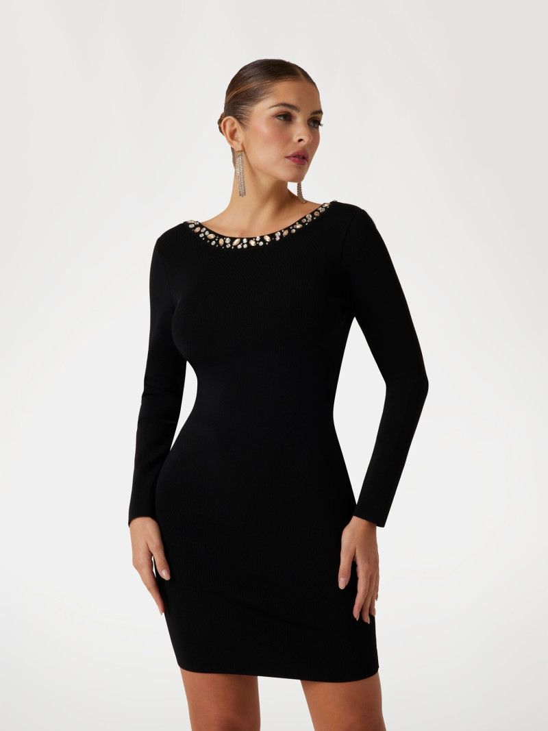 Seyla Brigitte Zanon featured in  the Guess catalogue for Pre-Fall 2025