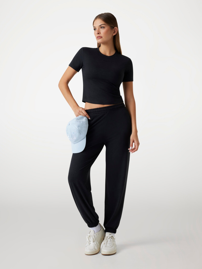 Seyla Brigitte Zanon featured in  the Guess catalogue for Pre-Fall 2025