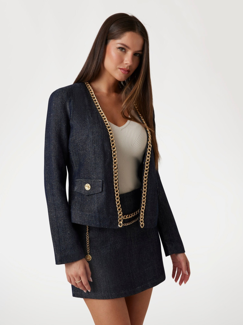 Kianna Louise Stephens featured in  the Guess catalogue for Pre-Fall 2025