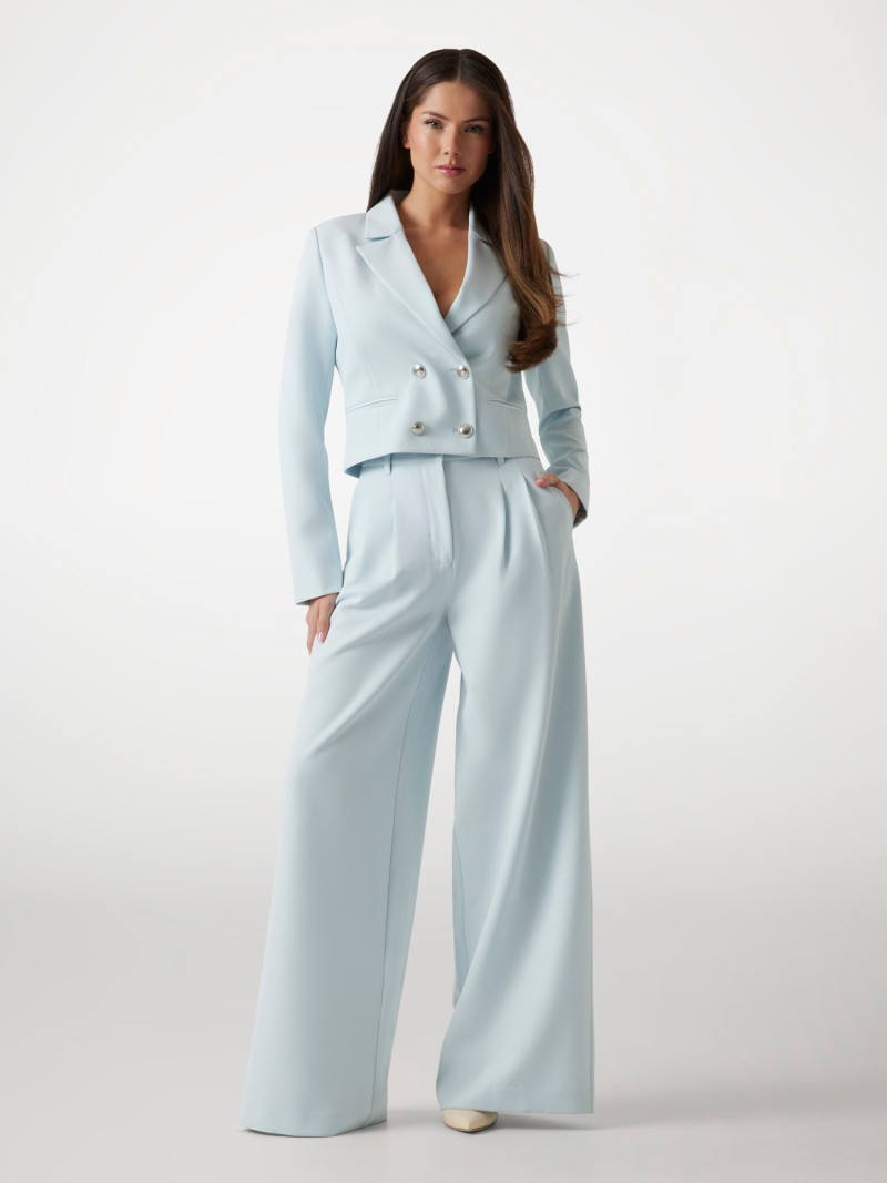 Kianna Louise Stephens featured in  the Guess catalogue for Pre-Fall 2025