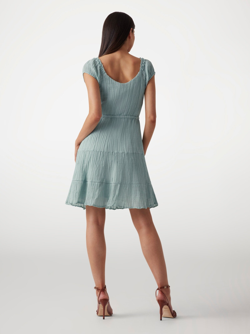Kianna Louise Stephens featured in  the Guess catalogue for Pre-Fall 2025