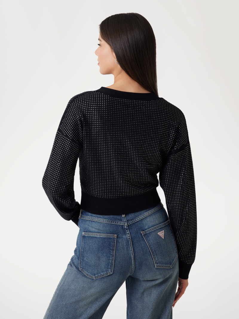 Kianna Louise Stephens featured in  the Guess catalogue for Pre-Fall 2025