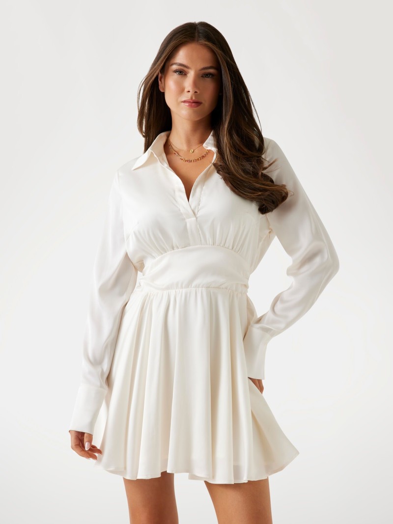 Kianna Louise Stephens featured in  the Guess catalogue for Pre-Fall 2025