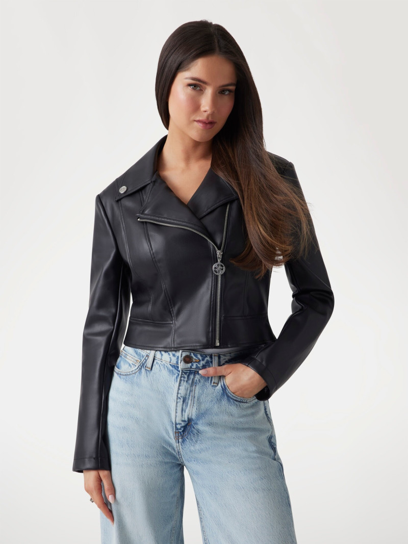 Kianna Louise Stephens featured in  the Guess catalogue for Pre-Fall 2025