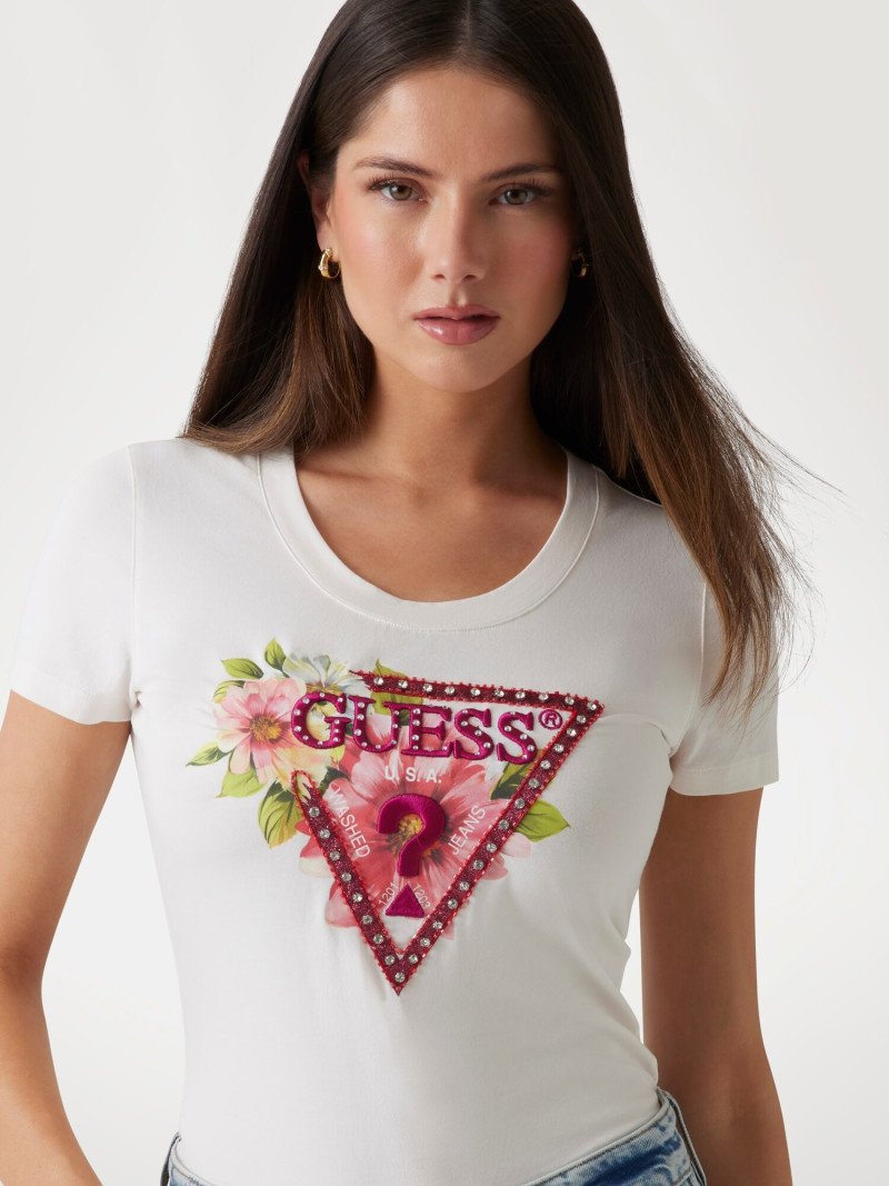 Kianna Louise Stephens featured in  the Guess catalogue for Pre-Fall 2025