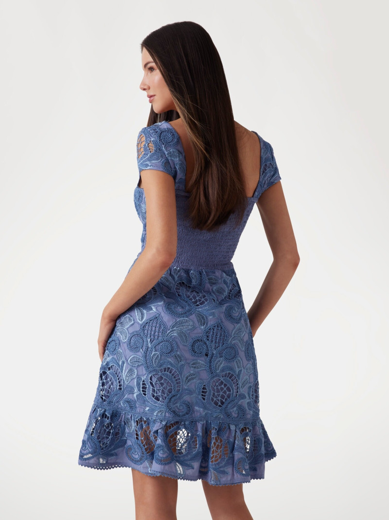 Kianna Louise Stephens featured in  the Guess catalogue for Pre-Fall 2025
