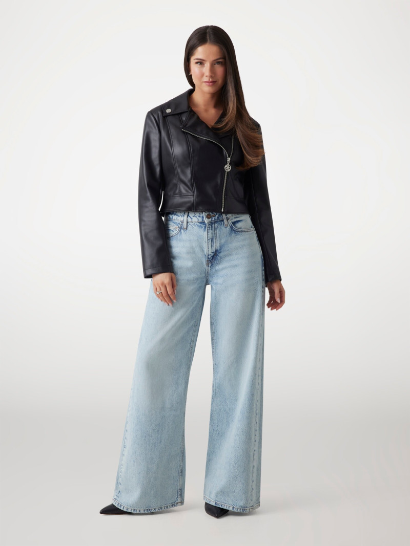 Kianna Louise Stephens featured in  the Guess catalogue for Pre-Fall 2025