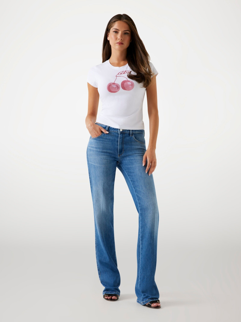 Kianna Louise Stephens featured in  the Guess catalogue for Pre-Fall 2025