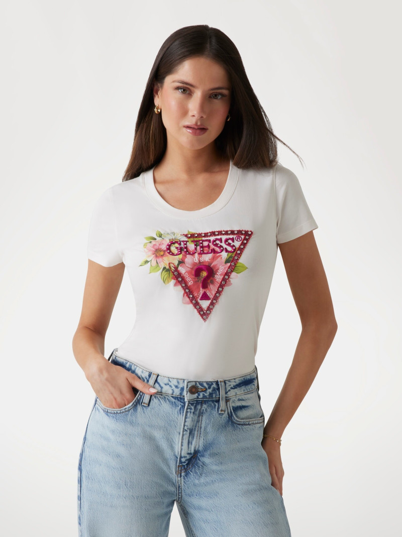 Kianna Louise Stephens featured in  the Guess catalogue for Pre-Fall 2025