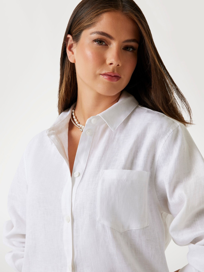 Kianna Louise Stephens featured in  the Guess catalogue for Pre-Fall 2025