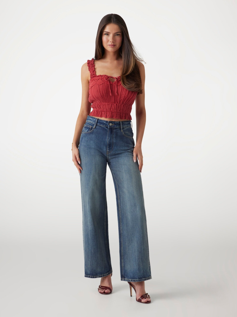 Kianna Louise Stephens featured in  the Guess catalogue for Pre-Fall 2025