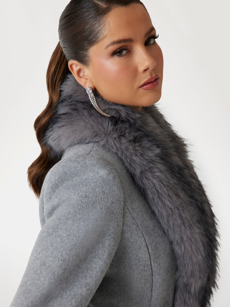 Kianna Louise Stephens featured in  the Guess catalogue for Pre-Fall 2025