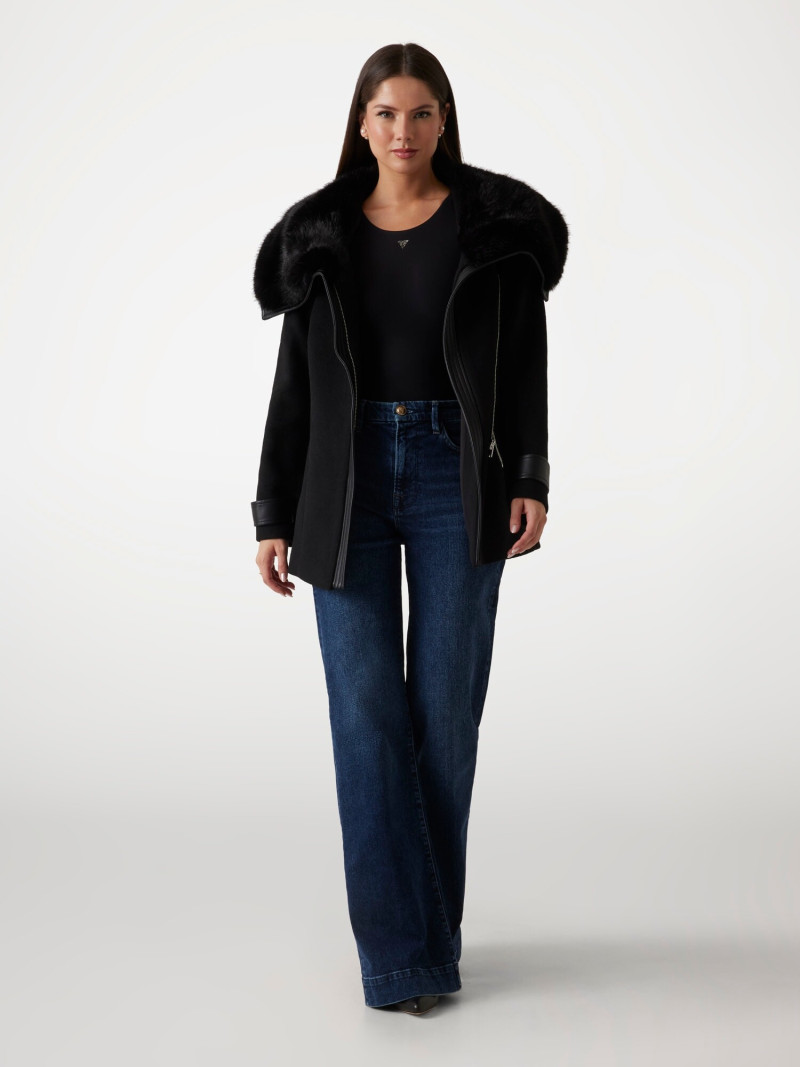 Kianna Louise Stephens featured in  the Guess catalogue for Pre-Fall 2025