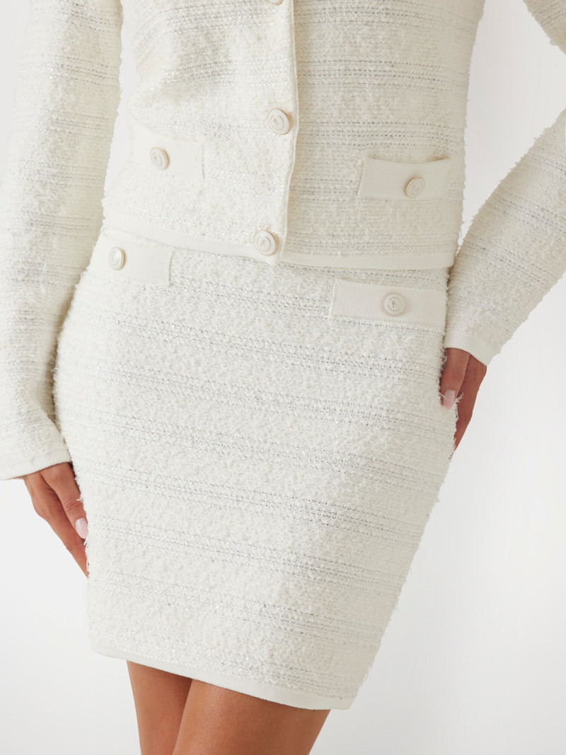 Kianna Louise Stephens featured in  the Guess catalogue for Pre-Fall 2025