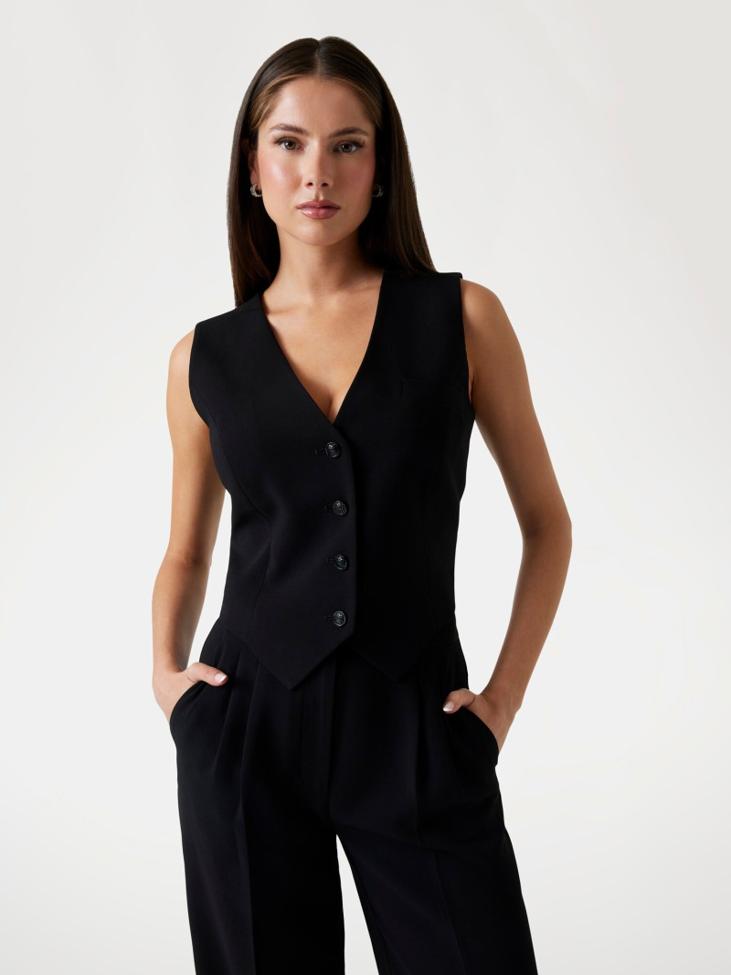 Kianna Louise Stephens featured in  the Guess catalogue for Pre-Fall 2025