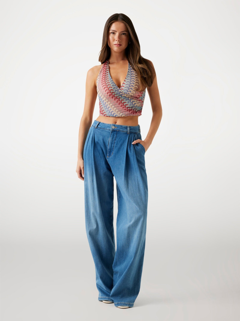 Kianna Louise Stephens featured in  the Guess catalogue for Pre-Fall 2025