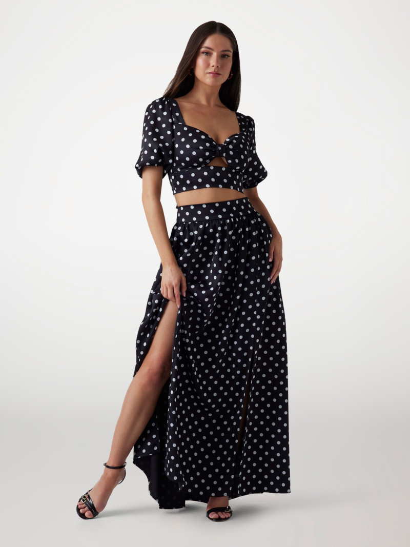 Kianna Louise Stephens featured in  the Guess catalogue for Pre-Fall 2025