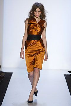 Monique Lhuillier fashion show for Autumn/Winter 2004