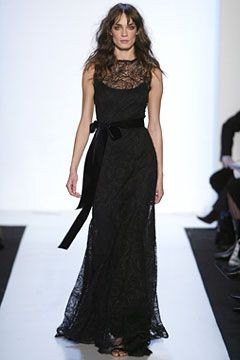 Monique Lhuillier fashion show for Autumn/Winter 2004