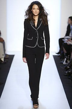 Monique Lhuillier fashion show for Autumn/Winter 2004