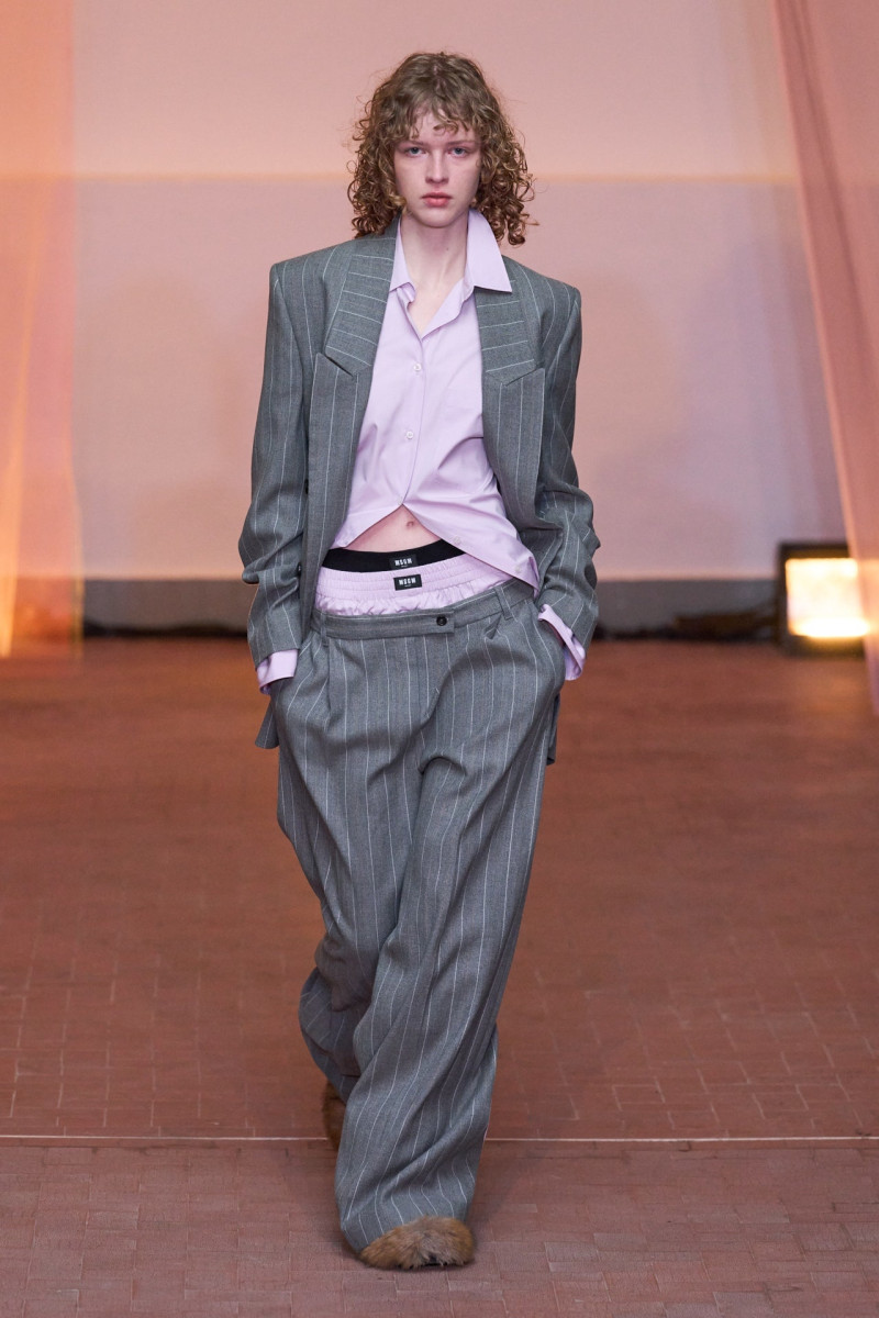 MSGM fashion show for Autumn/Winter 2025