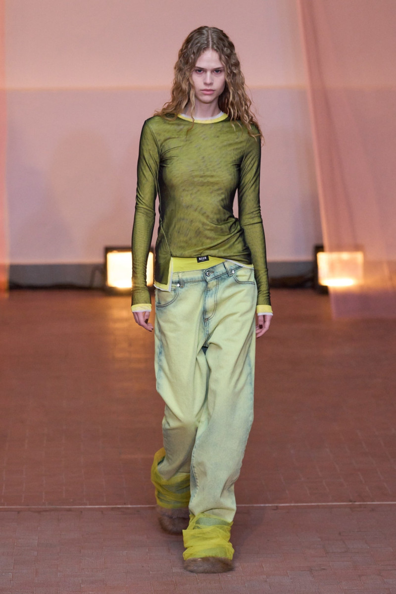 MSGM fashion show for Autumn/Winter 2025