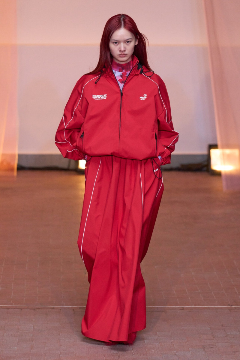 MSGM fashion show for Autumn/Winter 2025