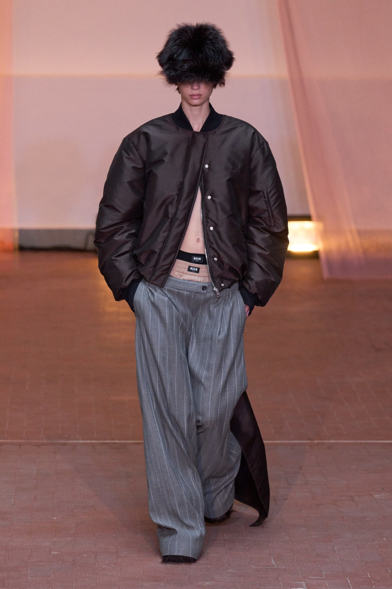 MSGM fashion show for Autumn/Winter 2025