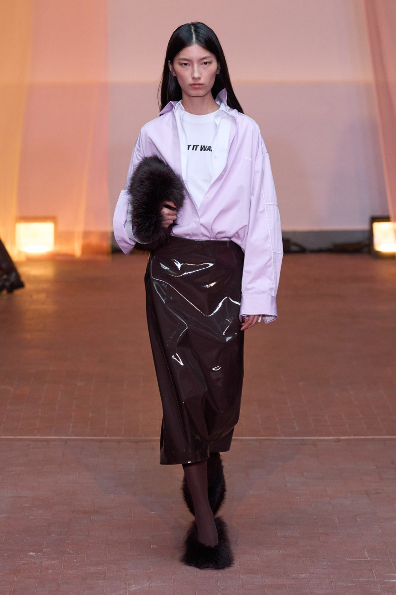 MSGM fashion show for Autumn/Winter 2025