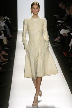 Narciso Rodriguez fashion show for Autumn/Winter 2004