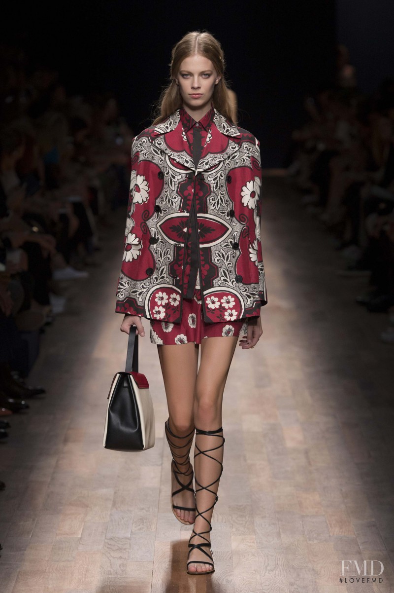 Lexi Boling featured in  the Valentino fashion show for Spring/Summer 2015