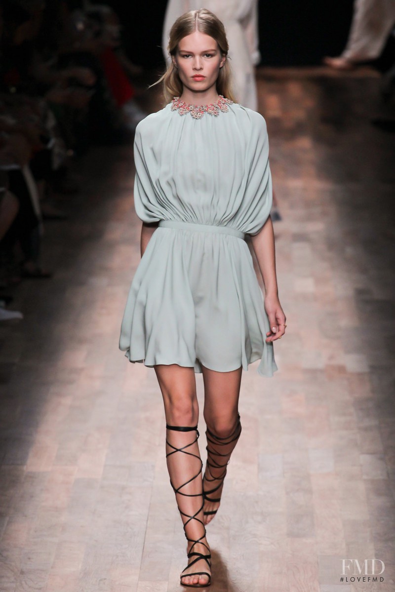 Anna Ewers featured in  the Valentino fashion show for Spring/Summer 2015