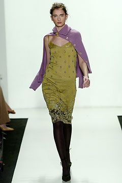 Peter Som fashion show for Autumn/Winter 2004