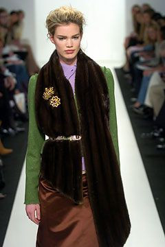 Peter Som fashion show for Autumn/Winter 2004