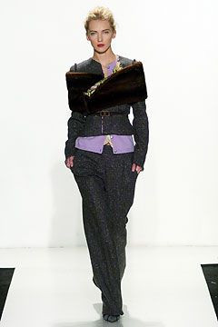 Peter Som fashion show for Autumn/Winter 2004