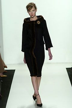 Peter Som fashion show for Autumn/Winter 2004