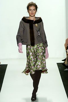 Peter Som fashion show for Autumn/Winter 2004