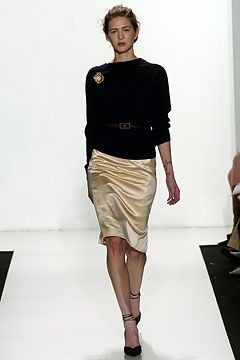 Peter Som fashion show for Autumn/Winter 2004