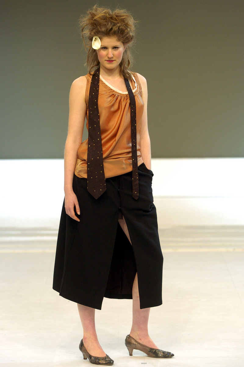 Tim Van Steenbergen fashion show for Autumn/Winter 2004
