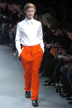 Y\'s by Yohji Yamamoto fashion show for Autumn/Winter 2004