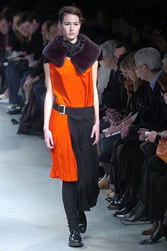 Y\'s by Yohji Yamamoto fashion show for Autumn/Winter 2004