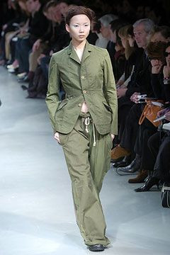 Y\'s by Yohji Yamamoto fashion show for Autumn/Winter 2004
