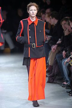 Y\'s by Yohji Yamamoto fashion show for Autumn/Winter 2004