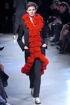Y\'s by Yohji Yamamoto fashion show for Autumn/Winter 2004