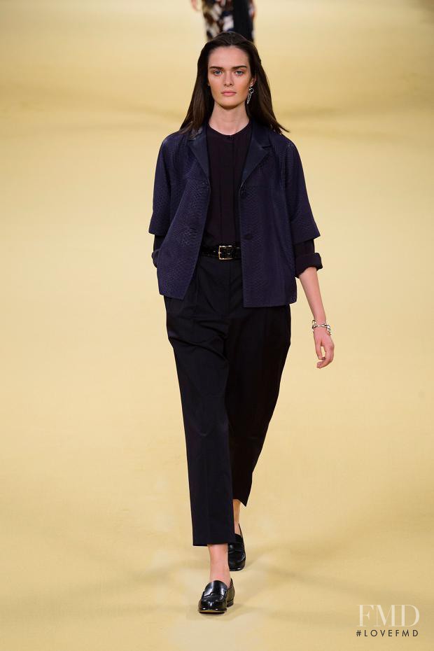 Sam Rollinson featured in  the Hermès fashion show for Spring/Summer 2015